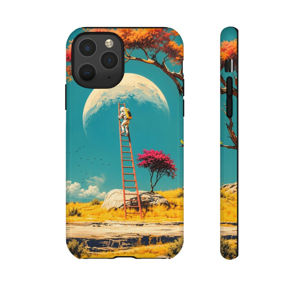 7158Tough Phone Case -dream big Canvas  - 9