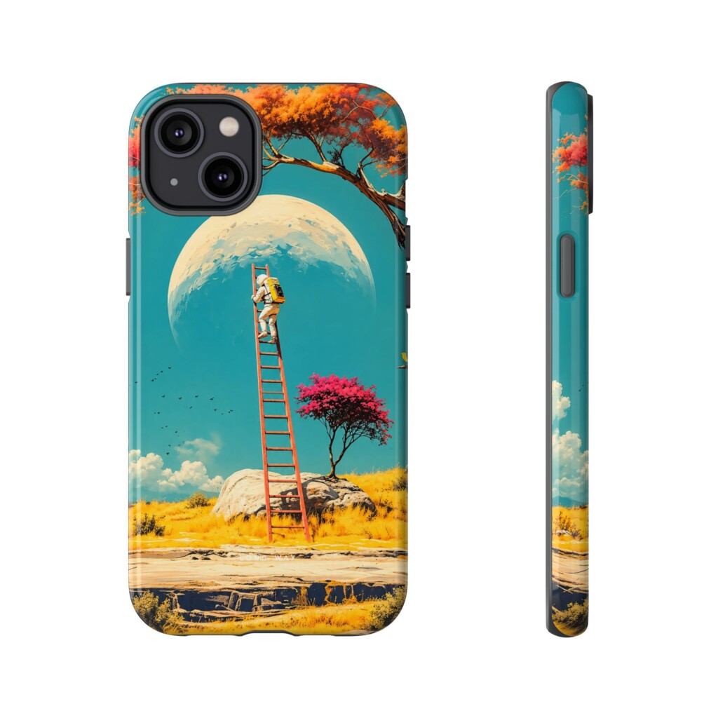 7158Tough Phone Case -dream big Canvas  - 33