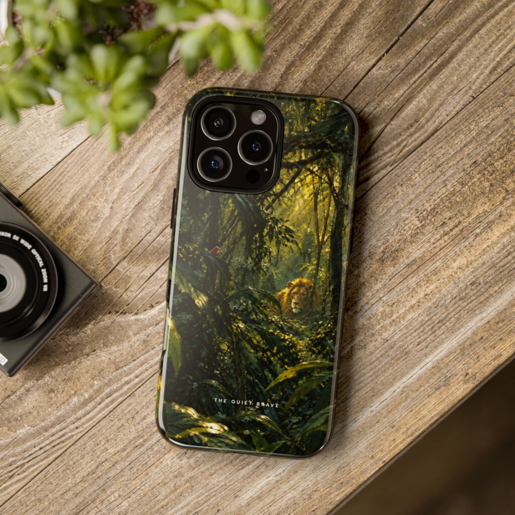The quiet brave tough phone Case Canvas  - 4